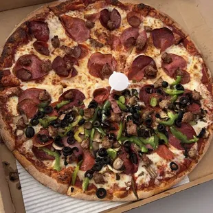 Combination Pizza Meat Lover's Pizza