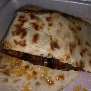 Pastor Quesadilla (I did eat the other 2)
