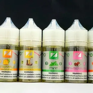 We carry Premium Nic Salt in 7 flavors 50mg and 35mg.