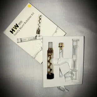 Twisty plus bubble pipe.