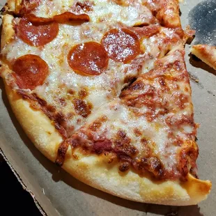 King Leo's Pizza  gets eaten up fast around here!