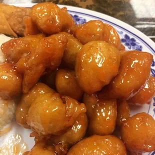Look at the glaze on that chicken!