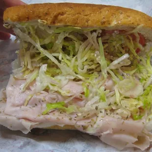 New Turkey &amp; Cheese Sub