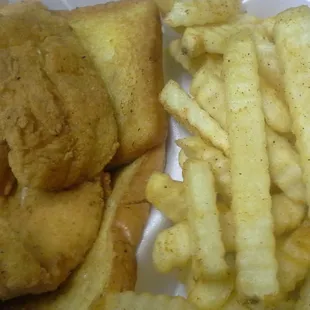 fish and chips, food