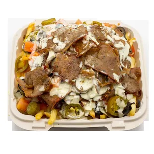 Gyros Loaded Fries