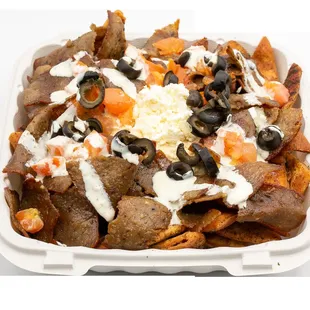Gyros Nachos