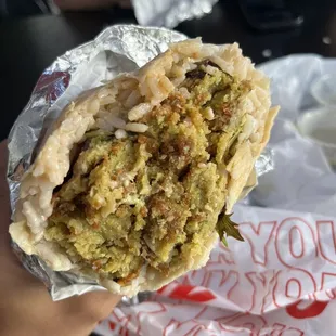 Falafel Burrito