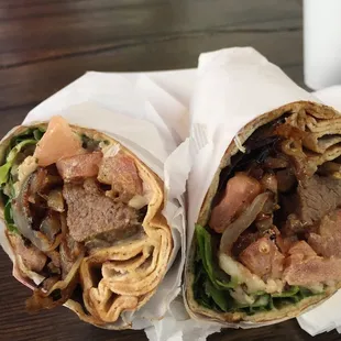 Steak and Onion Plate