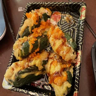 Jalapeño rolls really great !!