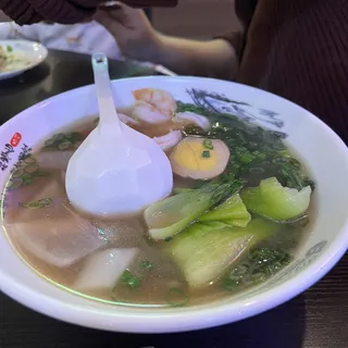 N3. Shrimp Hand Pulled Noodles Soup