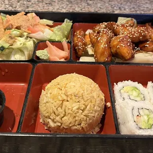 JB1. Chicken Teriyaki Bento Box