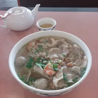 8. Combination Noodle Soup