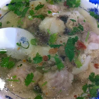 9. Combination Wonton Noodle Soup