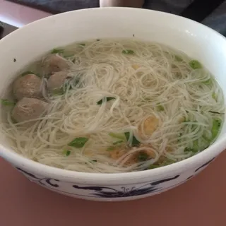 10. Beef Ball Noodle Soup