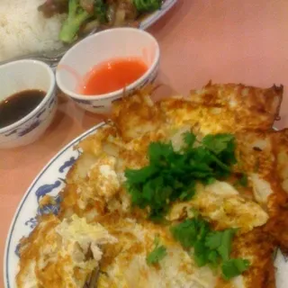 29. Fried Daikon Flour Cake with Egg Peanut