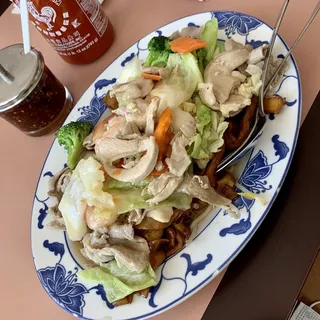 62. Chow Fun with Vegetable and Tofu