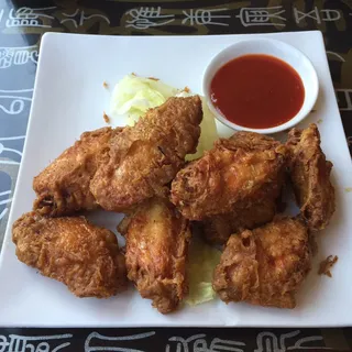 14. Deep-fried Chicken Wings