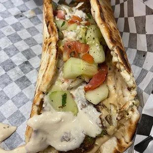 Chicken Tikka sandwich