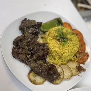 Shish kebabs lamb