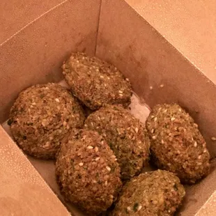 Half dozen falafel