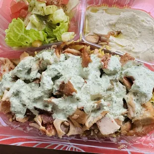 Chicken Shawarma Plate