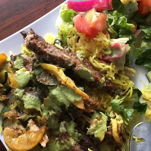Chicken Kebab Plate