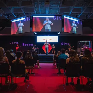 Inside Worship Center