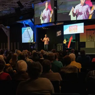 Inside Worship Center
