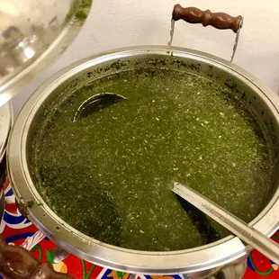 Mulukheya with Chicken