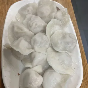 Chicken and Napa Cabbage Dumplings