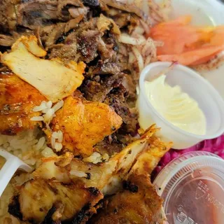 8. Beef Shawarma Plate
