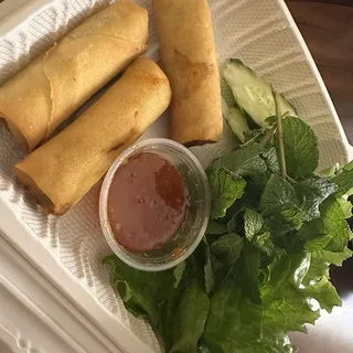 Deep-Fried Vegetarian Egg Rolls
