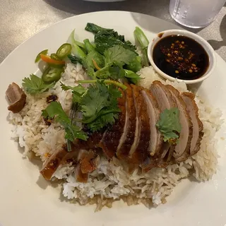 Roasted Duck over Rice