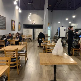 New interior! New floors and nice wall paint job