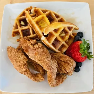 Chicken &amp; Waffles