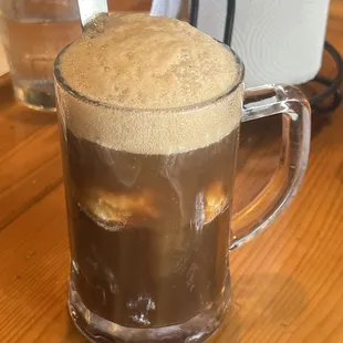 Root beer float