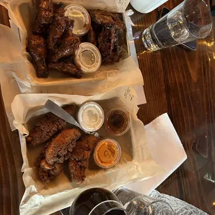 Wings and tenders