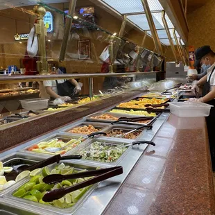 salads, interior