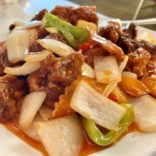 Sweet sour pig