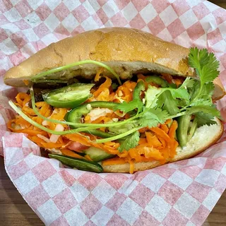 Sandwich with Grilled pork Meat