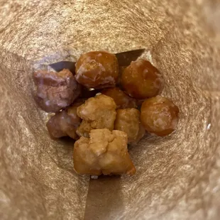 DONUT HOLE GLAZED BUTTERMILK DONUT HOLE GLAZED RAISED