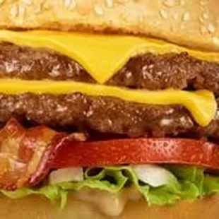 Angus beef burgers.  Handmade patties, served on toasted buns with a variety of toppings...chili, bacon, cheese etc...kids size to 1/2 lb!!