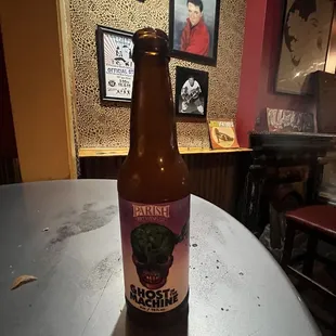 Elvis watched me drink my beer