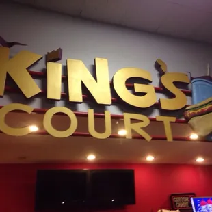 The concession stand is called King's Court!