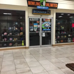 Bowling store
