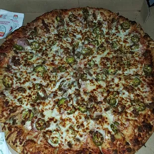 Jumbo pizza