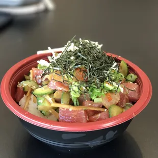 Shredded Seaweed Poke