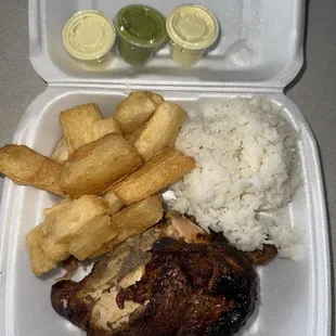 1/4 White Chicken Meal