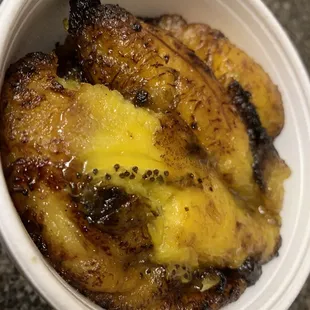 a close up of a bowl of food