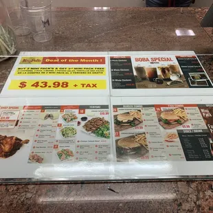 Menu-12/15/2022 Nice staffs and good chicken!